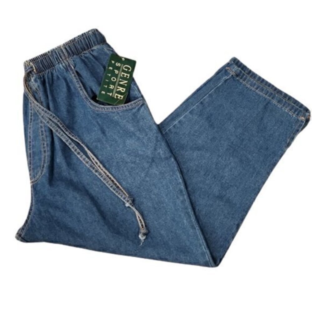 [Genre Sport Petites] Drawstring Capris - Size 8